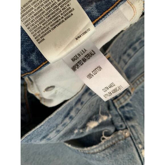 Agolde Midrise 90s Straight Fit Denim size 27 - Picture 7 of 8